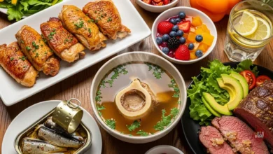 الأطعمة الغنية بالكولاجين