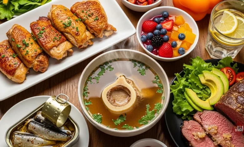 الأطعمة الغنية بالكولاجين: الفوائد الصحية والعيوب 2026 1 مجلة لقاء الأطعمة الغنية بالكولاجين