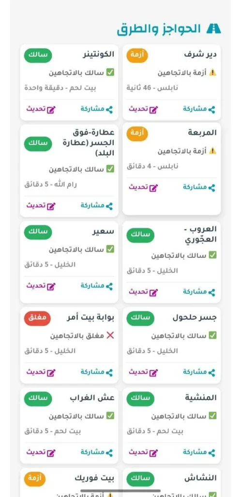 احوال الطرق في نابلس الان,احوال الطرق تيليغرام